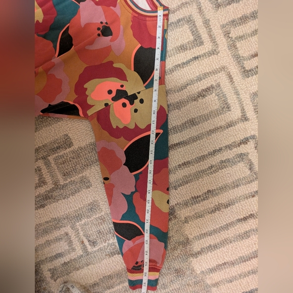 Marine Layer sweatshirt Anytime fleece print sz XS pullover - Picture 9 of 9